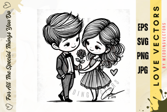 Weddingvectors - 22005246 Graphics and Illustrations